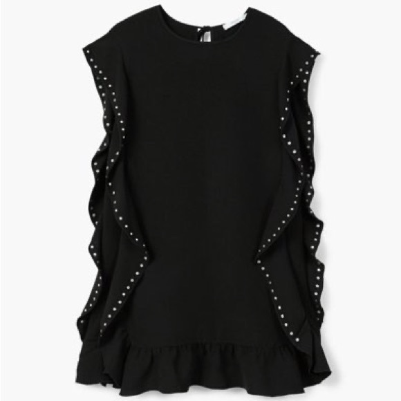 Like new mango round studs flutter minidress - Picture 10 of 10